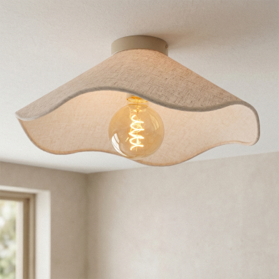 Japandi plafondlamp beige, Mimi
