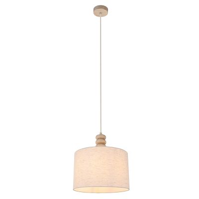 Landelijke hanglamp beige, Kinga