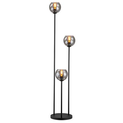 Design vloerlamp grijs, Giada, met schakelaar