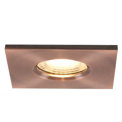 Moderne badkamer inbouwspot koper, Jule, IP65