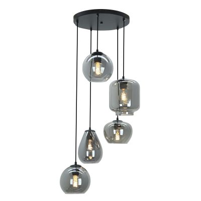 Moderne hanglamp grijs, Caia