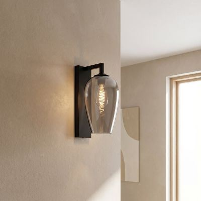 Design wandlamp grijs, Andy