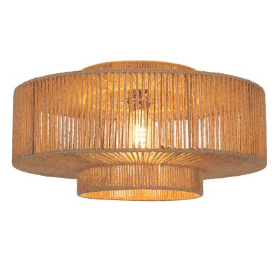 Japandi plafondlamp bruin, Selena