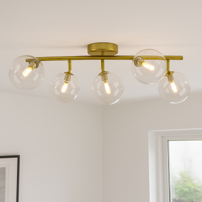 Design plafondlamp transparant, Remo