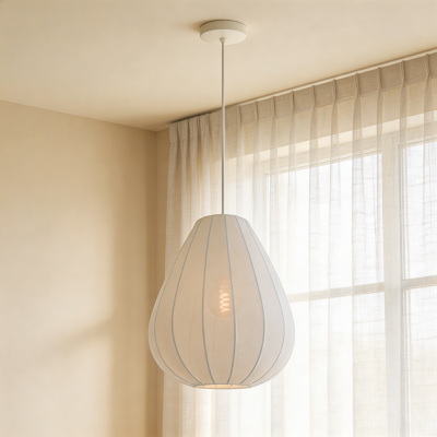 Moderne hanglamp beige, Deborah