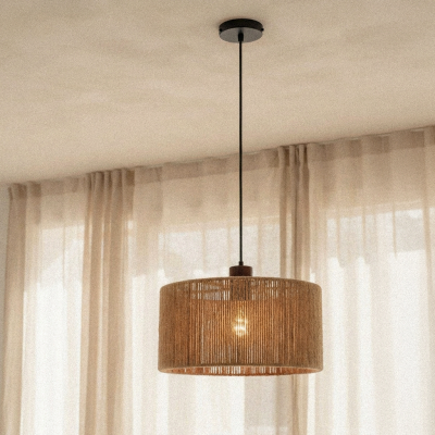 Japandi hanglamp bruin, Selena