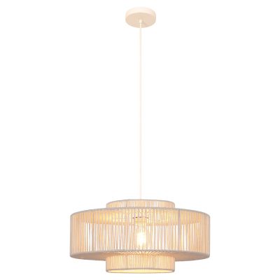 Japandi hanglamp beige, Selena