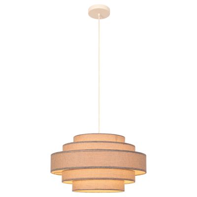 Japandi hanglamp bruin, Timmy