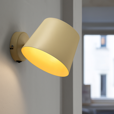 Moderne wandspot beige, Rinke, met schakelaar