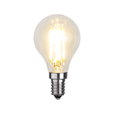 Dimbare E14 LED filament lamp 4,2W, 2700K