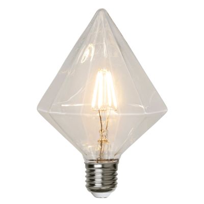 E27 diamant LED lamp Finley, 3,2 Watt, 2700K (Extra warm wit)
