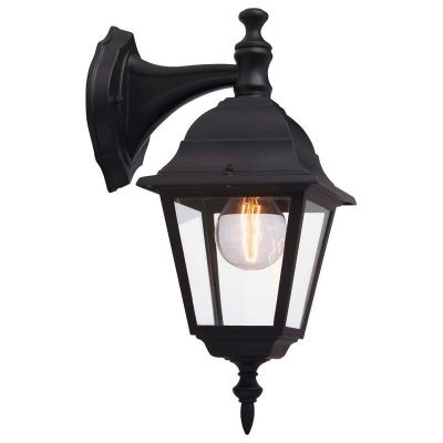 Klassieke buitenlamp zwart, Adelyn, IP23