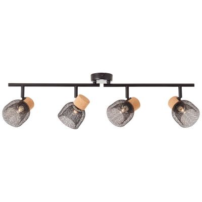 Landelijke plafondspot Kayo, metaal