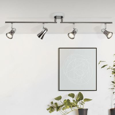 Metalen plafondspot chroom, Levijn