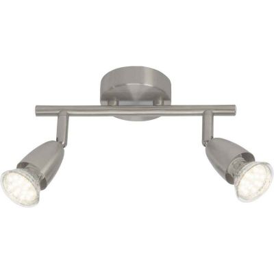 Metalen plafondlamp chroom, Keysha, 3W, 3000K LED