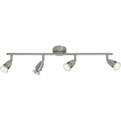 Metalen plafondlamp chroom, Keysha, 3W, 3000K LED