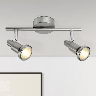 Metalen plafondspot chroom, Robel, 7W, 3000K LED