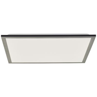 Moderne LED paneel plafondlamp zwart, Usman, 24W, 4000K LED