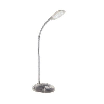 Kunststof bureaulamp transparant, Marenthe, 2W, 6000K LED, met schakelaar