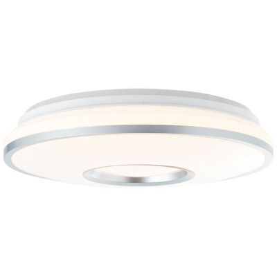 Moderne plafonniere Guled, Kunststof, 24W LED met instelbare lichtkleur en afstandsbediening