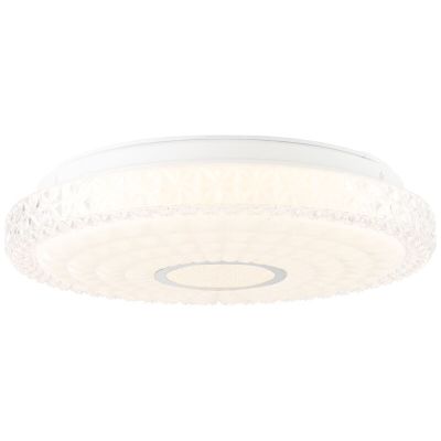 Design plafonniere Jenine, metaal, 12W warm wit LED