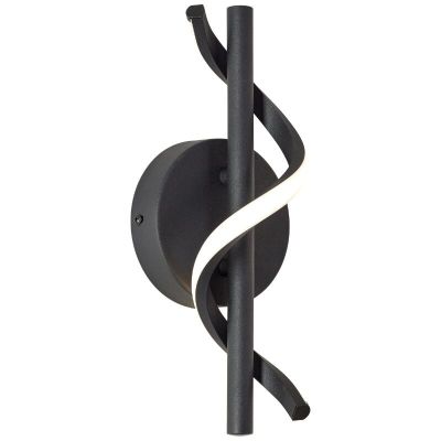 Design wandlamp zwart, Mateusz, 6W, 4000K LED