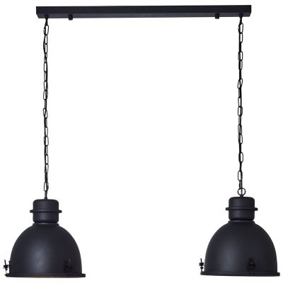 Industriële eettafel hanglamp Senna, Metaal
