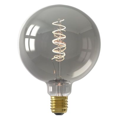 Dimbare Calex E27 LED filament lamp grijs, 4W, 1800K
