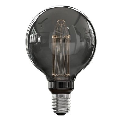 Dimbare Calex E27 LED filament lamp grijs, 3,5W, 2000K
