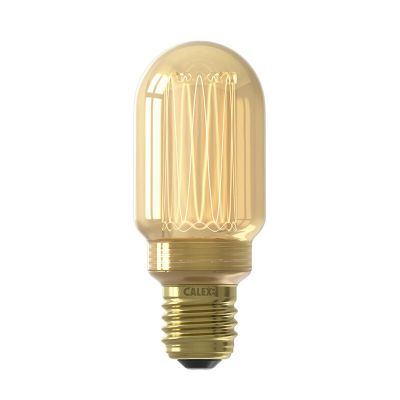 Dimbare Calex E27 LED buislamp amber, 3,5W, 1800K