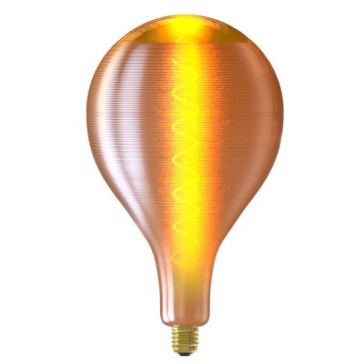 Dimbare Calex E27 LED filament lamp Silk, goud, 4W, 1800K
