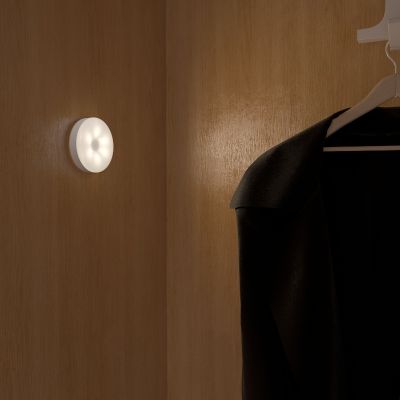 Oplaadbare witte plak spot Meint, 0,85W, 2700K