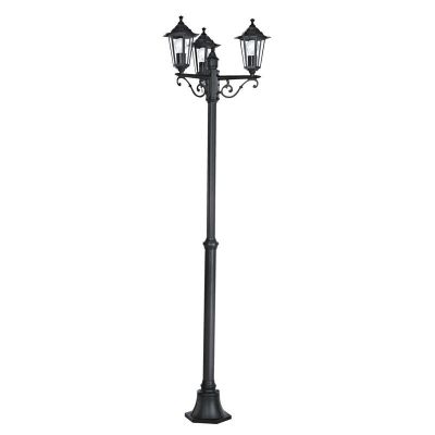 Zwarte klassieke buitenlamp aluminium, Alieke, IP44
