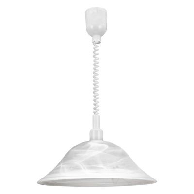 Witte hanglamp glas, Klaas