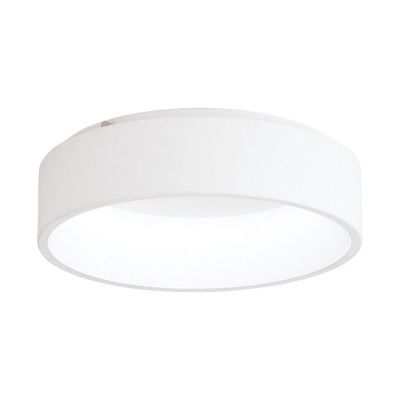 Witte design plafondlamp kunststof, Elsje, 26W, 3000K LED