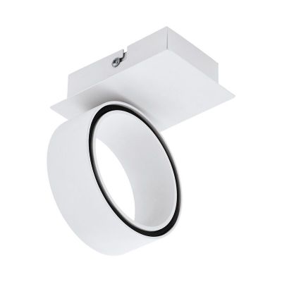 Witte moderne plafondspot, Gabi, aluminium, 5w 3000K (warm wit) LED