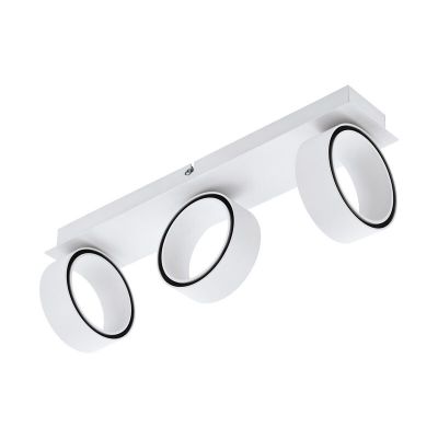Witte moderne plafondspot, Gabi, aluminium, 5w 3000K (warm wit) LED