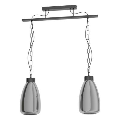 Design hanglamp rookglas, Annefleur