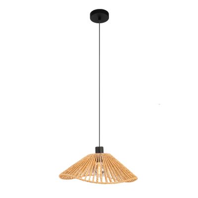 Papieren hanglamp bruin, Jitze