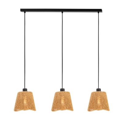 Papieren hanglamp bruin, Jitze