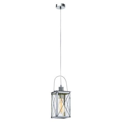 Chromen vintage hanglamp metaal, Abderrahim