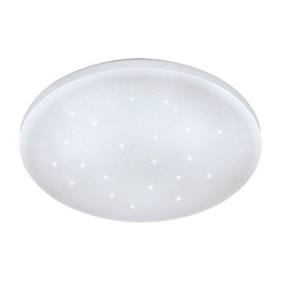 Witte plafonniere Eloise, staal, 7w 3000K (warm wit) LED