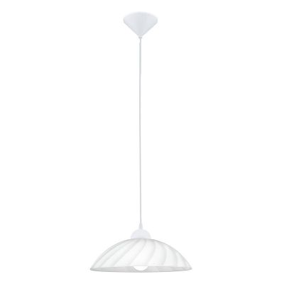 Witte hanglamp glas, Kaj