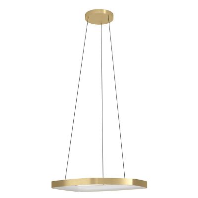 Gouden design hanglamp aluminium, Samson, 25,2W, 3000K LED