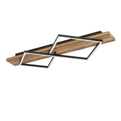 Design plafonnière hout, Annebel, 13W, 3000K LED