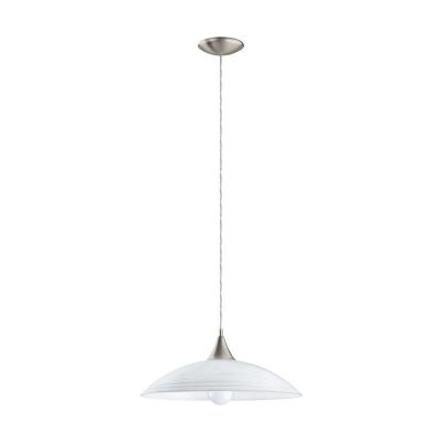 Witte hanglamp glas, Valgano
