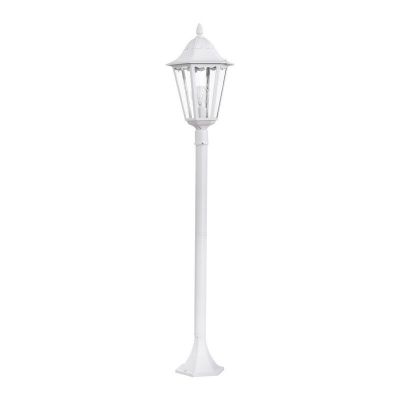 Witte klassieke buitenlamp aluminium, Leanna, IP44