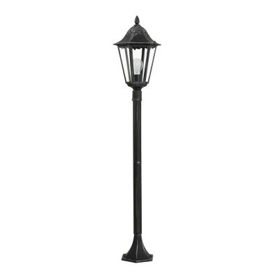 Zwarte klassieke buitenlamp aluminium, Leanna, IP44