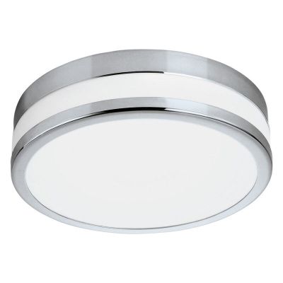Chromen plafondlamp glas, Anand, 11W, 3000K LED, IP44