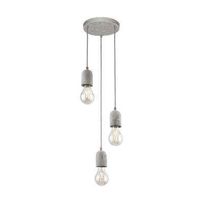 Betonnen hanglamp grijs, Antoni